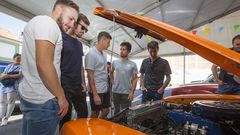 Coches cl�sicos en la v�spera de la Festa da Pataca: �mira el �lbum!