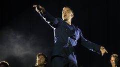 C. Tangana actuando en Vigo durante la gira de presentacin de El madrileo.