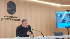 Fern�ndez Lores inform� este viernes de la participaci�n de Pontevedra en un foro sobre ciudades en el Parlamento Europeo