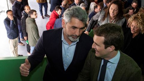 Juan Jos� Cortes con Pablo Casado