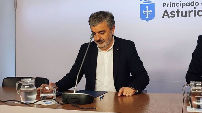 El consejero de Movilidad, Medio Ambiente y Gesti�n de Emergencias, Alejandro Calvo