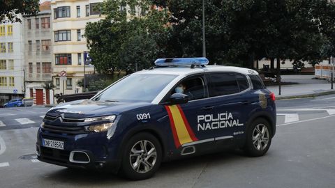 Imagen de archivo de una patrulla de la Policía Nacional