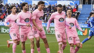 Iago Aspas, desde el punto de penalti, decidi el Alavs-Celta (0-1).