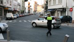 Imagen de archivo de una agente municipal de Mi�o