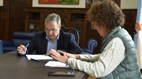 Luis Menor y Eva Mara Barrio