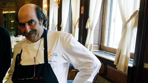 El cocinero Cecilio Lera, en una imagen de archivo durante una visita a A Coru�a.