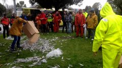 Lluvia de jureles San Caetano