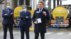 El presidente de la Xunta visit� este lunes por la ma�ana la factor�a de Entrepinares en Vilalba