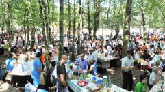 Una imagen de archivo de la Festa da Familia