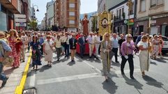O Barco renov� su devoci�n a santa�Rita