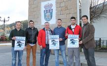 Presentacin de la ruta de Cabaleiros do Xunco y Concello, anteayer.