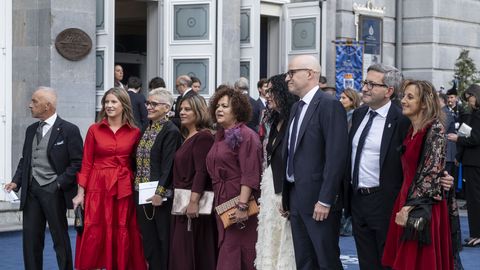 Rostros conocidos llegando a los Premios Princesa de Asturias 2025