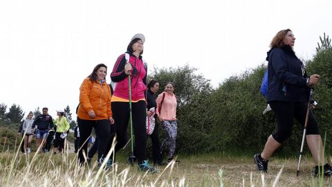 Andaina solidaria Congalsa POR EL MONTE DE A CUROTA