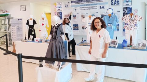La exposici�n puede visitarse en la primera planta del hospital mari�ano