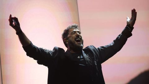El compositor Antonio Orozco act�a�este s�bado en O Porri�o.