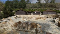 Las termas de Outariz, inoperativas.