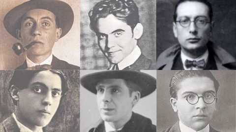 Tras os &laquo;ismos&raquo;. Os poetas Manuel Antonio, Federico Garc&iacute;a Lorca e Luis Pimentel; o dramaturgo Rafael Dieste; o pintor Carlos Maside, e o music&oacute;logo Jes&uacute;s Bal y Gay.