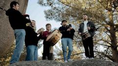 O grupo de m�sica tradicional Axeigo, organizadores da Axeigada