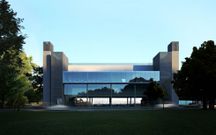 Recreaci�n del hotel desde la avenida Concepci�n Arenal.