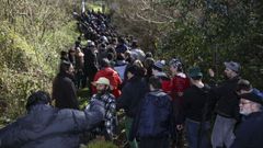Multitudinaria marcha la celebrada el a�o pasado