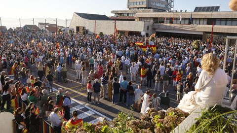 Concentraci�n en apoyo a Ceuta en Vigo
