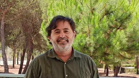 �scar Toro, doctor en Comunicaci�n por la Universidad de Huelva en una foto de archivo, es una de las v�ctimas del Alvia Madrid-Huelva