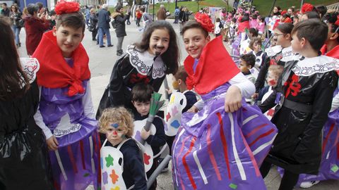 Desfile colegio San Rosendo