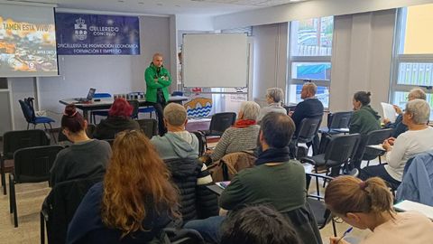 Imagen de una formaci�n en Culleredo.