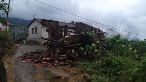 Cae el hrreo El Pedrosu, en Vis