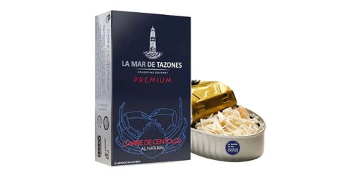 Lata carne de centollo de La Mar de Tazones