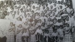 La rondalla de la Agrupaci�n Art�stico Musical, en una imagen de 1934