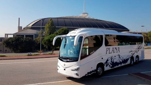 Uno de los autobuses de la flota de la empresa tarraconense Plana