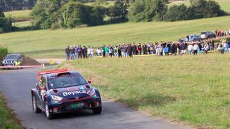 Imagen de la pasada edici�n del Rally Terra de Galicia.