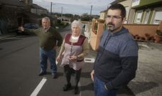 Riotorto, Lorenzo y Garc�a viven en Arteixo y las casas de enfrente son de A Laracha. 