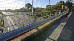 Puente desde el que se habr�an arrojado las piedras