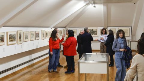Acto de inauguraci�n da exposici�n �As cidades de Colmeiro�
