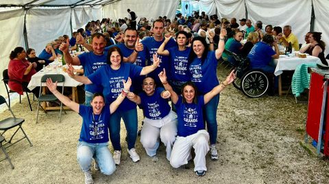 Organizaci�n de la cita, promovida por la asociaci�n San Xens 
