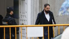 El exgerente del PSOE Mariano Moreno Pavón en el Tribunal Supremo tras declarar ante el juez en relación al caso Koldo.