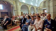 La iglesia de San Xon de Ro acogi el acto