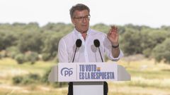 Feijoo cree que en Espa�a �se intenta silenciar cualquier cr�tica al puto amo�