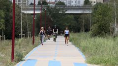 La senda peatonal y ciclista fue abierta el pasado d�a 14 en un acto sin el gobierno local