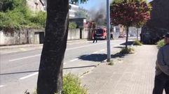 Incendio en A Torreira de Santiago