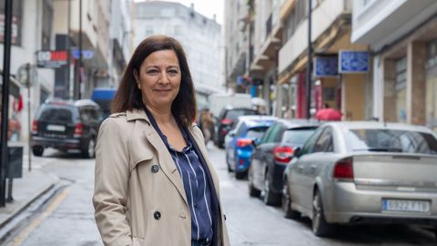 A alcaldesa de Betanzos, Mar�a Barral, prev� que o PXOM estea aprobado este outono.