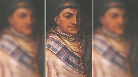 Pola influencia do arcebispo Sebastin Malvar y Pinto (na imaxe), Manuel Acua obtivo o beneficio de Bastabales, que marcou o inicio da sa carreira eclesistica.