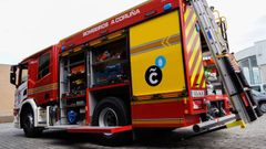 Los bomberos de A Coru�a se trasladaron al inmueble
