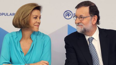 Cospedal no se descarta para suceder a Rajoy