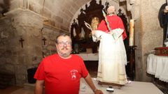 Juan Carlos Mart�nez Mari�o, p�rroco de Bealo