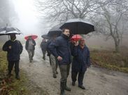 Jacobo Moreira, esta semana, en A Canicouva, donde se proyecta la planta de compost. 