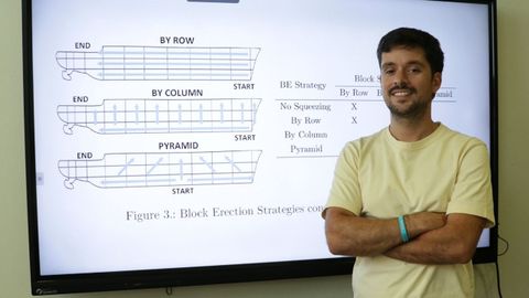Javier Pernas, investigador principal de la herramienta desarrollada por la UDC