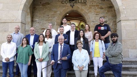 Cinco miembros del nuevo gobierno local de Noia percibir�n una dedicaci�n